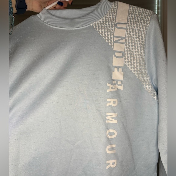Under Armor light blue crewneck women’s small - Picture 5 of 7